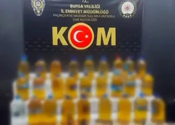 Bursa’da 227 litre sahte alkol ele geçirildi
