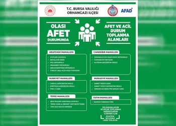Orhangazi Belediyesi Afet Hazırlığı İçin Hatırlatma Yaptı