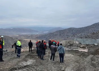 Sivas’ta maden ocağında göçük: 1 işçi göçük altında