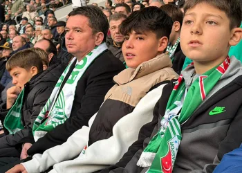 Bursaspor sevgisi çocukların kalplerine işlendi