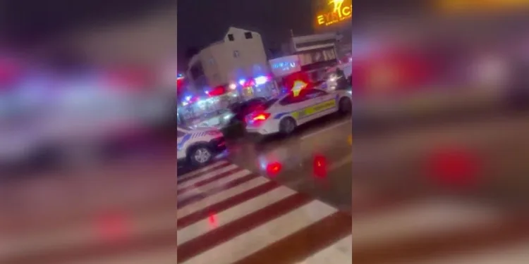 Kaza yerine gelen polis, kendi oğlunun yaralı olduğunu görünce şok yaşadı