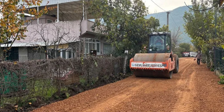 Kumsaz’da Ulaşım Kalitesi Gemlik Belediyesi ile Artıyor