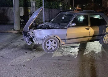 Motosiklet kadına çarptı: 2 yaralı