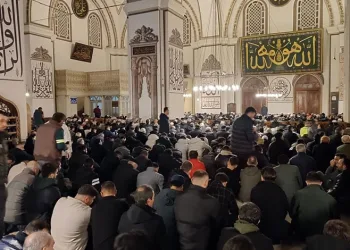 Regaip Kandili’nde Bursalılar Ulu Cami’de buluştu