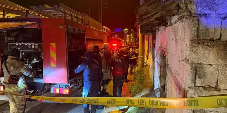 Bursa’da müstakil ev yangını: 1 ölü