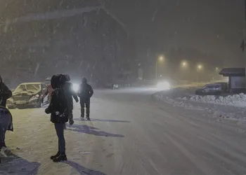 Uludağ’da yoğun kar var