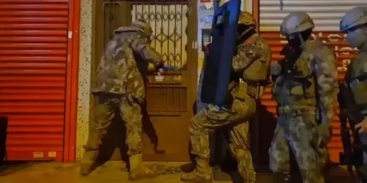 18 kişinin yaralandığı kaza güvenlik kamerasında