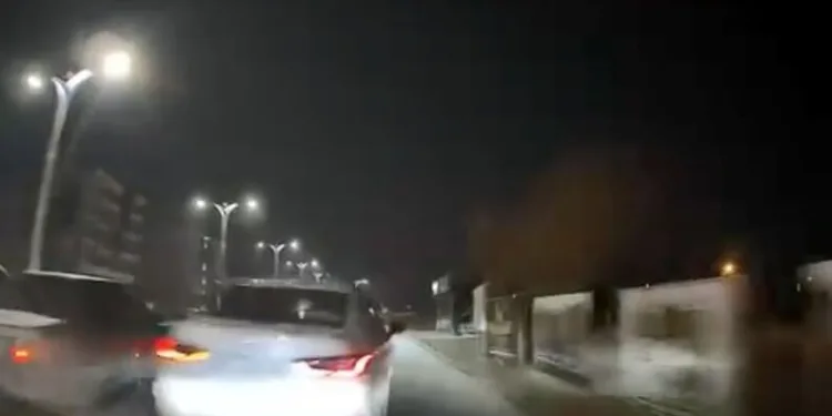 18 kişinin yaralandığı kaza güvenlik kamerasında