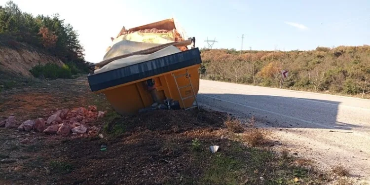 18 kişinin yaralandığı kaza güvenlik kamerasında