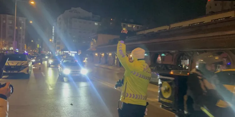18 kişinin yaralandığı kaza güvenlik kamerasında