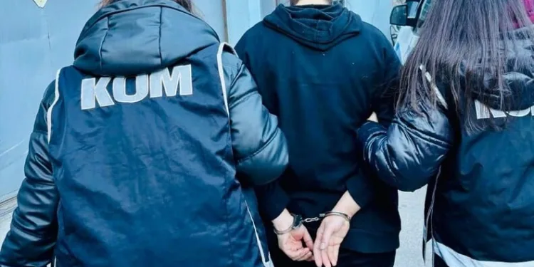 18 kişinin yaralandığı kaza güvenlik kamerasında