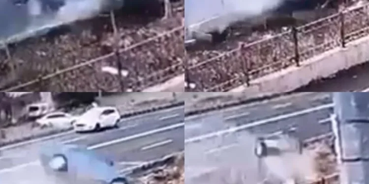 Otomobil aydınlatma direğine çarptı: 1 yaralı
