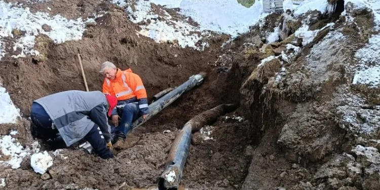 Karla kaplanan Ilgaz Dağı havadan görüntülendi