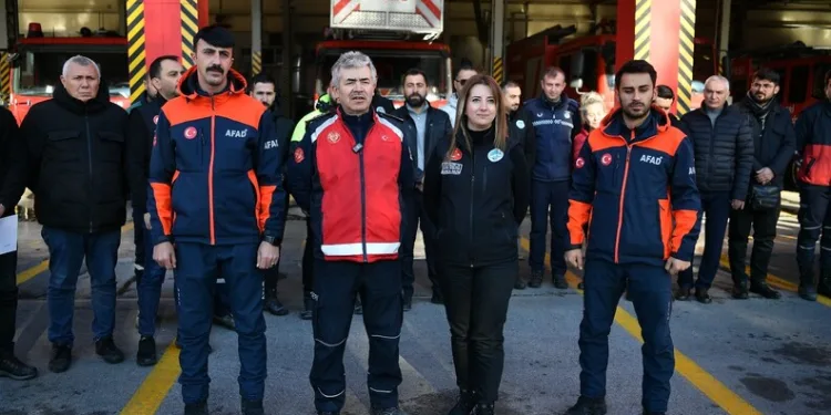 Karla kaplanan Ilgaz Dağı havadan görüntülendi
