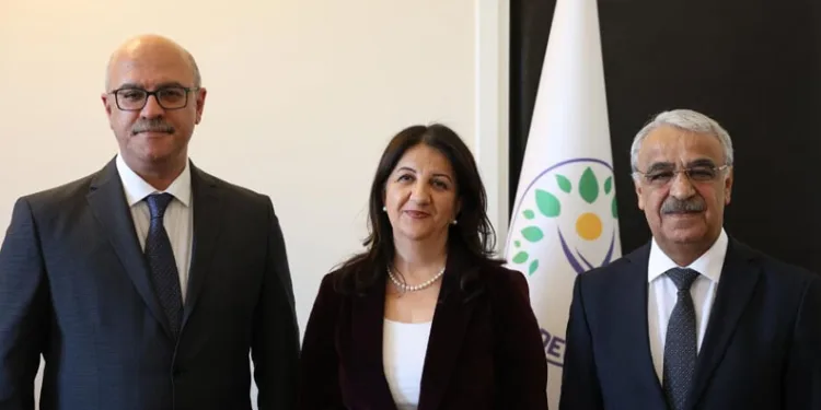 DEM Parti Numan Kurtulmuş ile görüştü