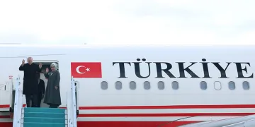 Cumhurbaşkanı Erdoğan Türkmenistan’a gitti