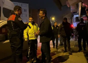 Polislerin alkollü sürücüyle imtihanı