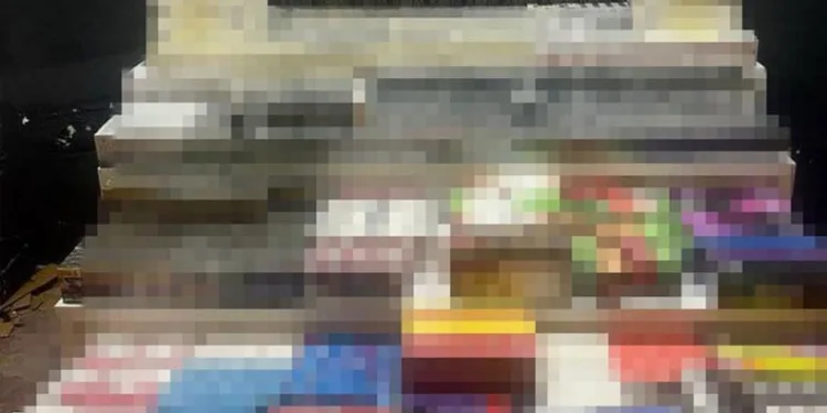 Bursa’da 8 bin 870 paket kaçak sigara ele geçirildi