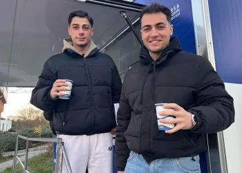 Bursa’da üniversite öğrencilerine sıcak çorba