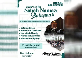 İnegöl’de 2026’ya manevi başlangıç