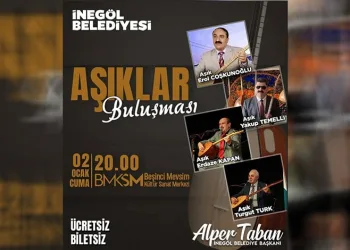 İnegöl’de ‘Aşık Buluşması’ başlıyor
