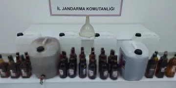 Gaziantep’te 140 litre sahte, 39 bin litre kaçak alkol ele geçirildi