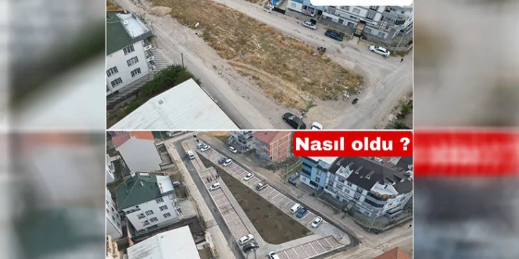 Yeni mahalleye hem otopark hem oksijen deposu