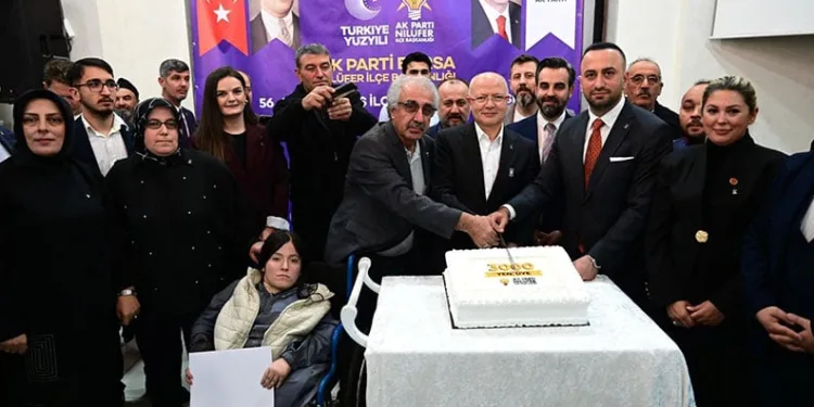 AK Parti Bursa ailesi büyümeye devam ediyor