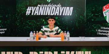 Bursaspor, Ali Kerim Yıldız ile profesyonel sözleşme imzaladı