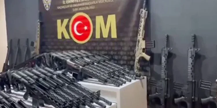 Bursa’da kaçak silah operasyonu: 118 ruhsatsız tüfek ele geçirildi