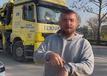 Bursa’da kendi hatasının faturasını polise kesmeye çalıştı