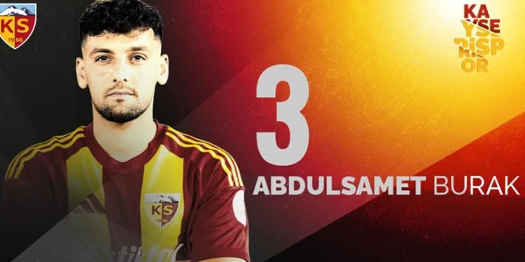 Kayserispor’lu Abdulsamet Burak gözaltına alındı