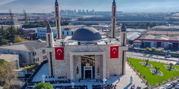 Yeni DOSAB Camii açıldı