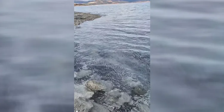 Salda Gölü’nde su kayıpları artıyor