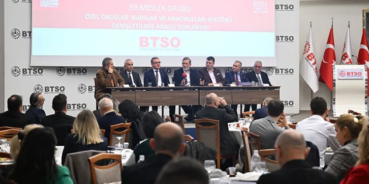 BTSO’da eğitim sektörünün geleceği konuşuldu