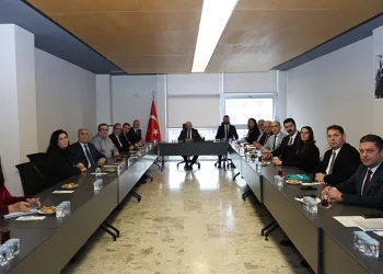 Şadi Özdemir sanayi bölgeleri temsilcileriyle bir araya geldi