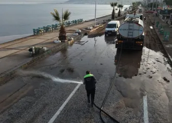 Gemlik Belediyesi Tüm Müdürlükleriyle Sahada