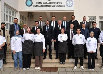 BUÜ yönetiminden Keles ve Harmancık ziyareti