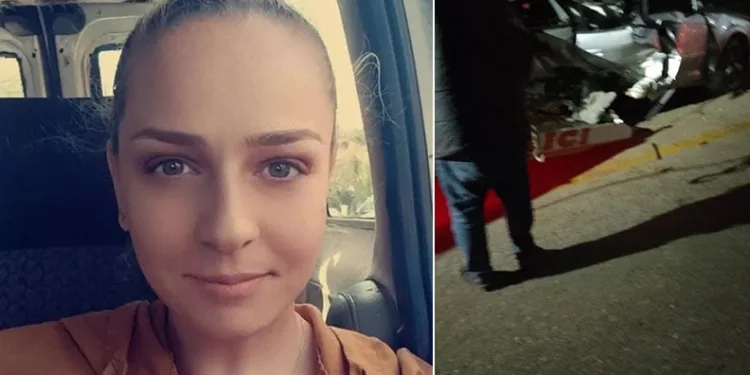 Şarampole yuvarlanan otomobildeki kadın hayatını kaybetti