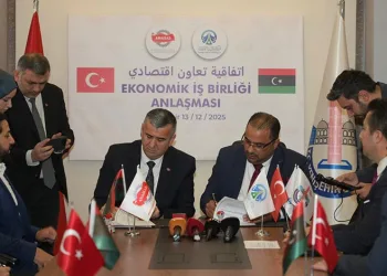 Libya ve Afrika’ya ticaret kapısı Yenişehir’den açıldı