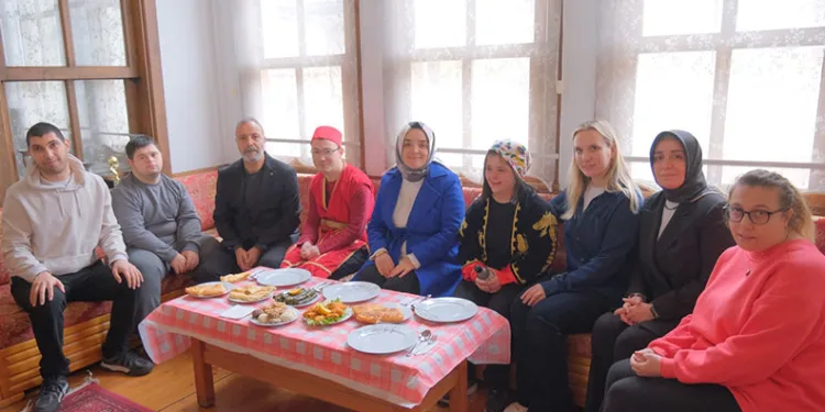 Engelli öğrenciler unutulmaz bir gün yaşadı