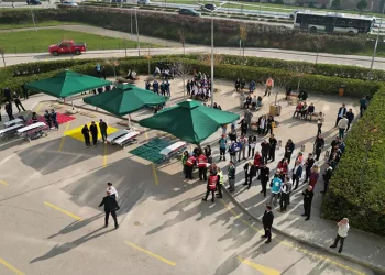 Bursa Şehir Hastanesi’nde gerçeğini aratmayan deprem ve yangın tatbikatı