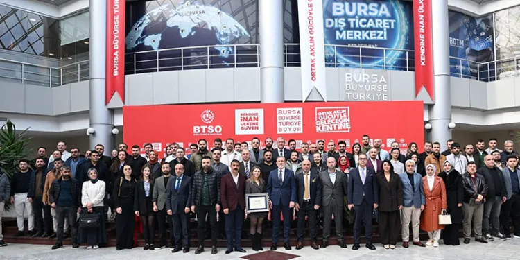 Başkan Burkay, BTSO’nun yeni üyeleriyle bir araya geldi