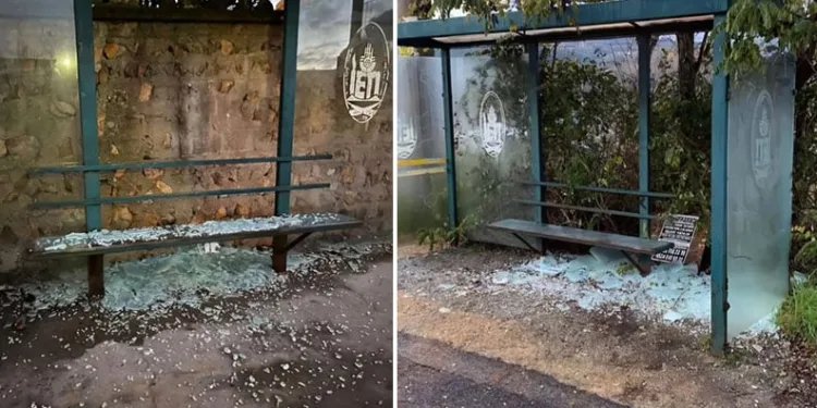 Beykoz’da durak camlarını hedef alan iki şüpheli yakalandı