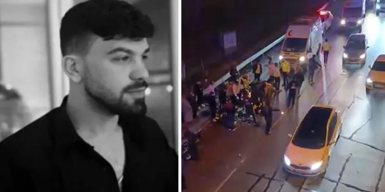 Alkollü kamyon sürücüsünün çarptığı kurye hayatını kaybetti