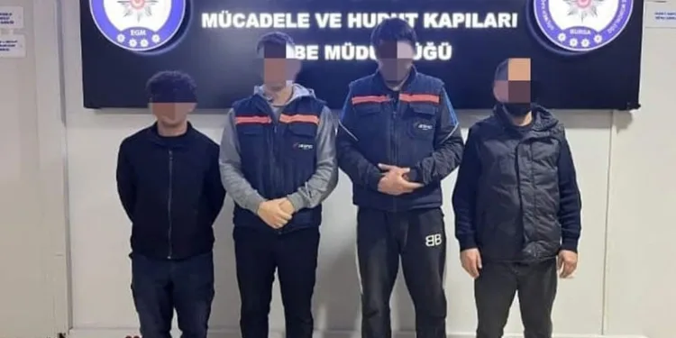 Bursa’da düzensiz göçmen denetimi