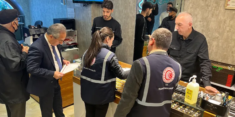 Bursa’da kuyumculara şok baskın: 82 kuyumcuya ceza