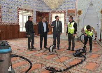 Yenişehir’de camiler üç aylara hazırlanıyor