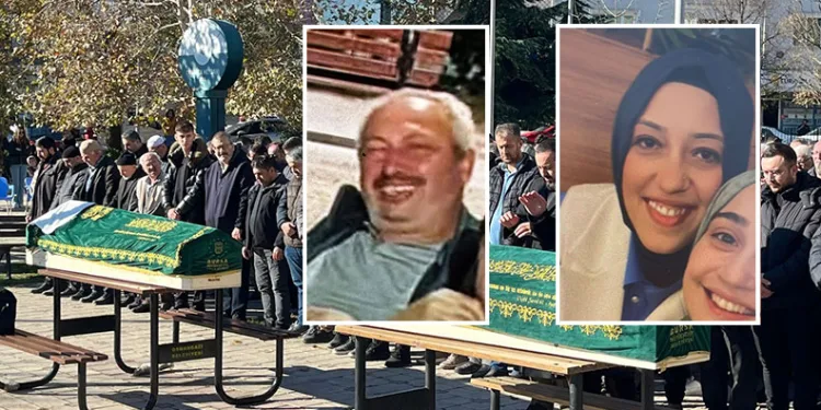 Bursa’da kızını ve kendini öldürmüştü: Baba-kız toprağa verildi