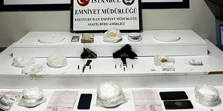 Esenyurt’ta uyuşturucu operasyonu